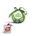 Shatterproof Ball Ornament (Green) with Gift Boxes
